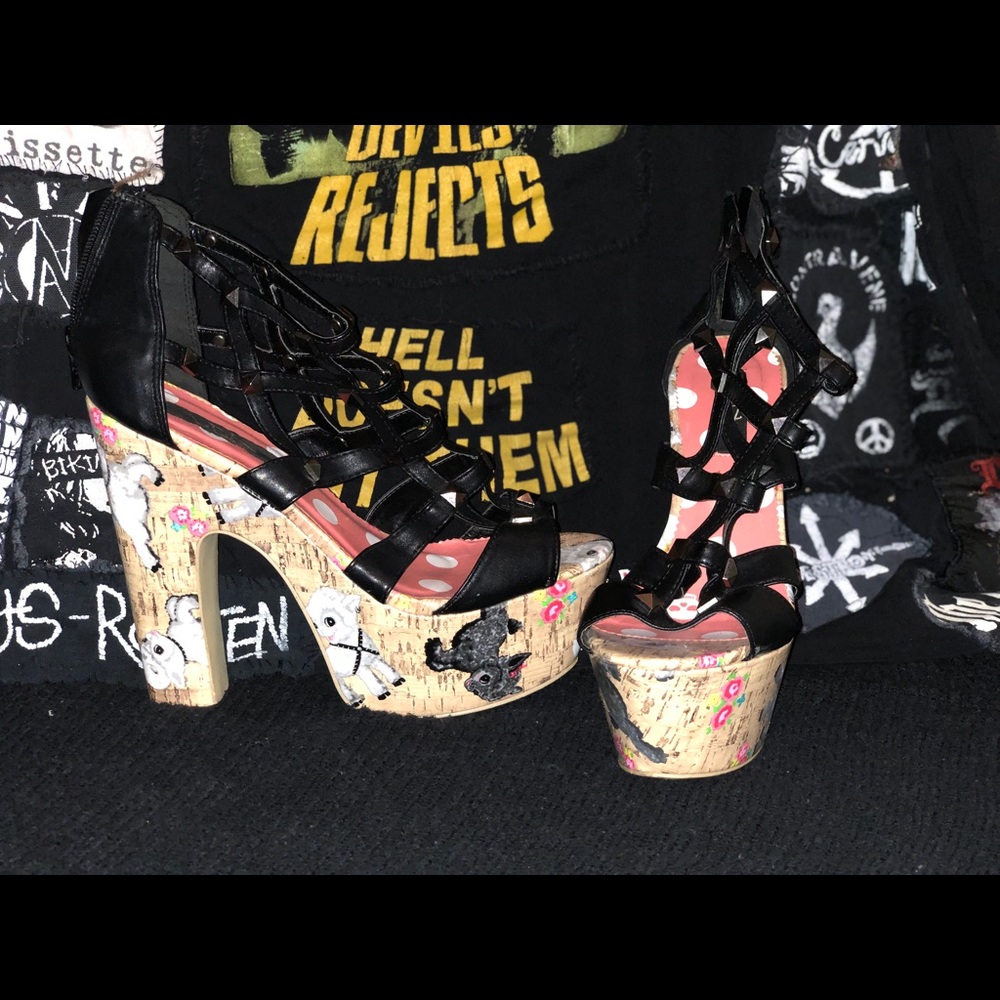 Iron fist heels size 9